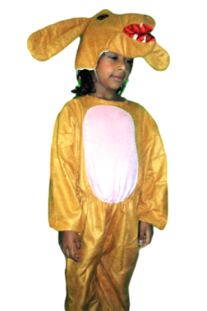 Fancy Dress Dog 2 Costume for Kids - Domestic Animal