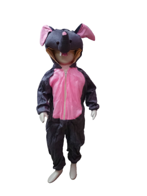 Animal Fancy Dress Elephant Costume for Kids - Wild Animal