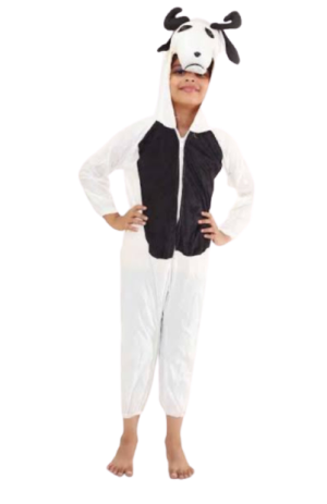 Fancy Dress Goat W&B Costume for Kids - Domestic Animal