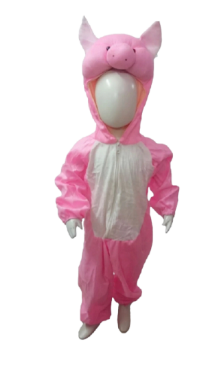 Fancy Dress Pig Costume for Kids - Domestic Animal