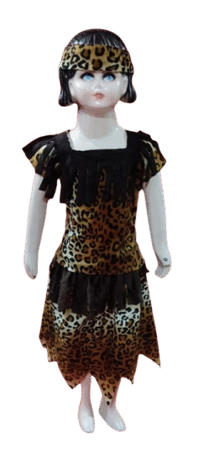 Inspired Costume for Adivasi Girl Kids - Celebrating Cultural Heritage Fancy Dress!