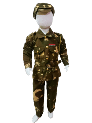 Indian Army Soldier Costume for Kids - Patriotic Fancy Dress Uniform