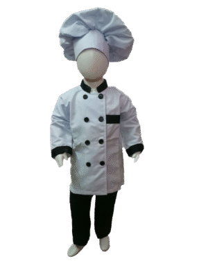 Adorable Little Chef Costume for Kids - Master Cook Fancy Dress Uniform!