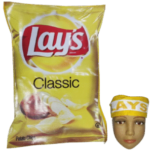 Lays Lover's Delight: Flex Printed Cutout & Matching Cap Set