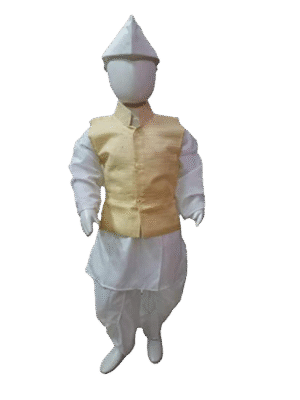 Lal Bahadur Shastri Freedom Fighter Costume for Boys - Iconic Jai Jawan Jai Kisan Dress