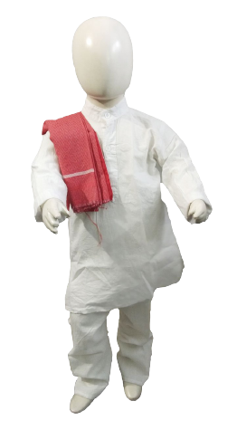 Traditional Indian Household Helper Costume for Kids - Servent Fancy Dress!