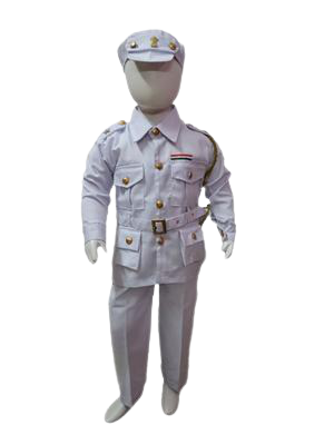 Indian Navy Officer / Sailor Costume for Kids - Patriotic Fancy Dress Uniform