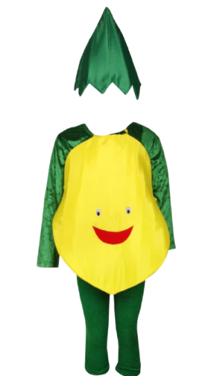 Fancy Dress Papaya Costume for Kids - Fruit