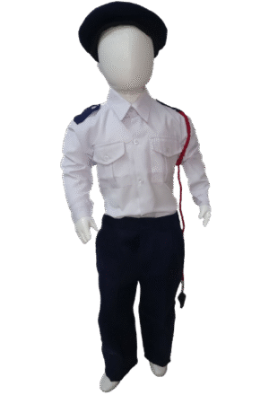 Smart Traffic Police Officer Costume for Kids - Community Helper Fancy Dress Uniform