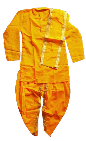 Experience the Vibrancy of India: Unique Dhoti Kurta Patka for Boy