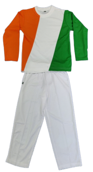 Tri-Colour Boys Set - Orange, White & Green for National Celebrations! -02