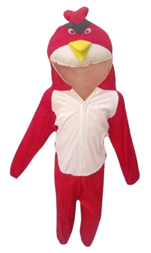 Feisty Angry Bird Cartoon Costume for Kids - Fun Fancy Dress!