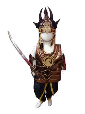 Bahubali! Mighty Warrior King Costume for Kids - Epic Hero Fancy Dress!