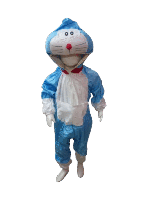 Doraemon Cartoon Costume for Kids - Futuristic Fun Fancy Dress!