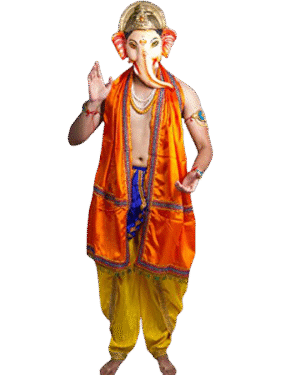 Mythological Fancy Dress Costume - Lord Ganesh