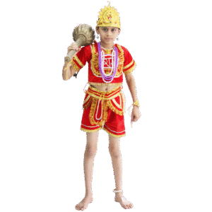 Mythological Fancy Dress Costume - Hanuman Ji