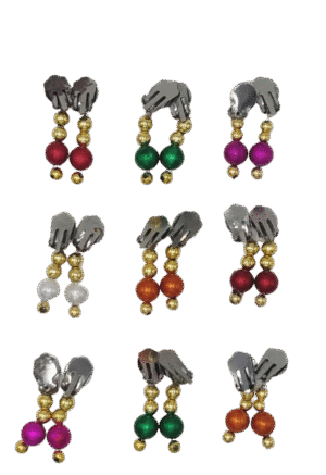 Moti Jewellery for Raja/Lord Fancy Dress & Jhanki - Kundal 01