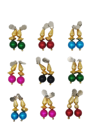 Moti Jewellery for Raja/Lord Fancy Dress & Jhanki - Kundal 07