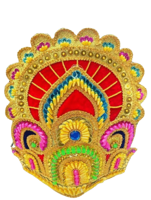 Exquisite Handcrafted Raja/Lord Mukut – 12