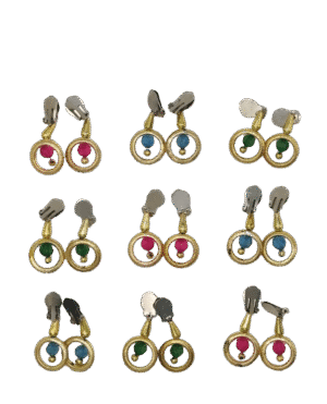 Moti Jewellery for Raja/Lord Fancy Dress & Jhanki - Kundal 05