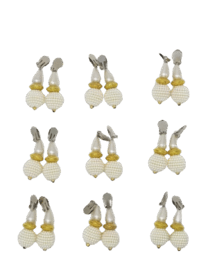 Moti Jewellery for Raja/Lord Fancy Dress & Jhanki - Kundal 09