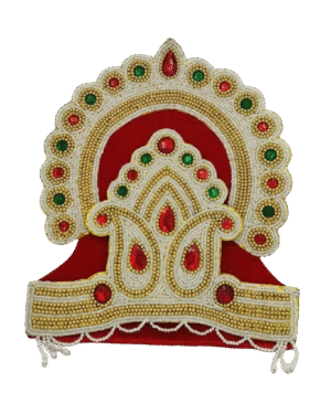 Exquisite Handcrafted Raja/Lord Mukut – 04