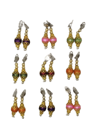 Moti Jewellery for Raja/Lord Fancy Dress & Jhanki - Kundal 03