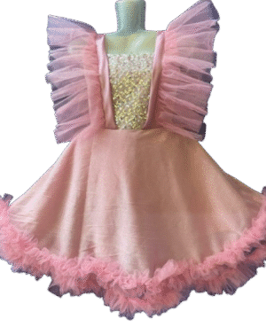 Girls' Western Frock Costume - Dazzle & Delight! (Pink)