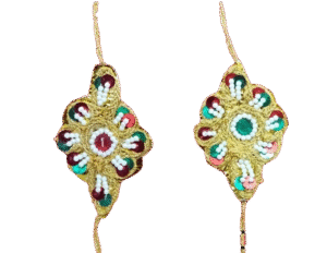 Bajuband Set for Fancy Dress & Jhanki - Raja, Rani, or Divine 01 (Small)