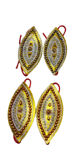 Bajuband Set for Fancy Dress & Jhanki - Raja, Rani, or Divine 08 (Big)