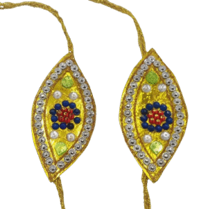 Bajuband Set for Fancy Dress & Jhanki - Raja, Rani, or Divine 04 (Medium)