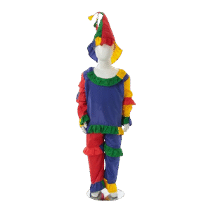 Colorful Joker-Inspired Clown Costume for Kids - Fun Fancy Dress!