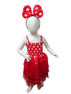 Minnie Mouse Cartoon Costume for Kids - Disney Fun Fancy Dress!