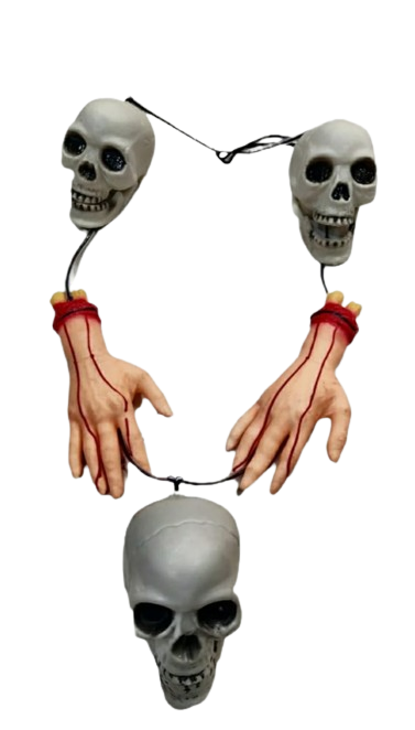 Authentic Skull Prop : Mundmala for Jhanki - 01