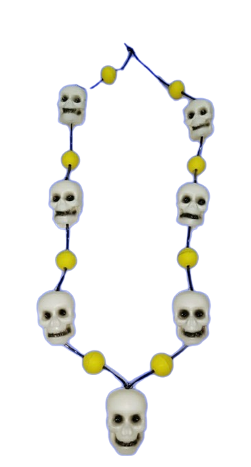 Authentic Skull Prop : Mundmala for Jhanki - 08