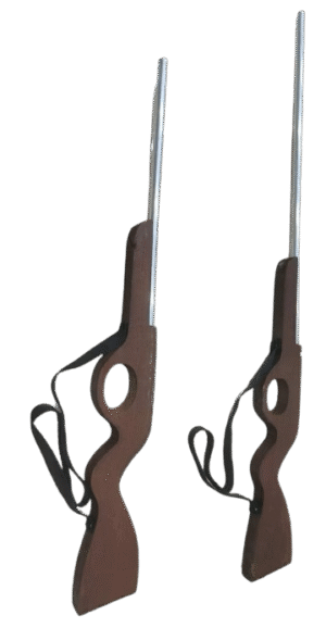 Rifle Wooden : Classic Charm for Play & Display