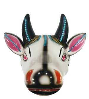 Nandi Mask for Fancy Dress - 01