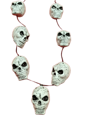 Authentic Skull Prop : Mundmala for Jhanki - 09