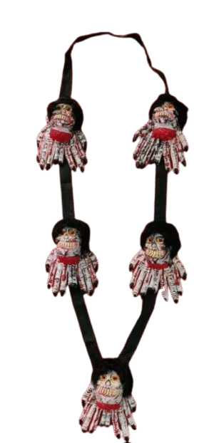 Authentic Skull Prop : Mundmala for Jhanki - 10