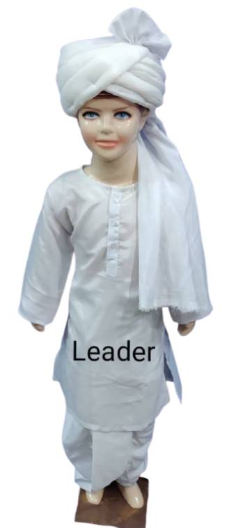 The Leader's White Pagadi - Symbol of Purity & Command - Image 2