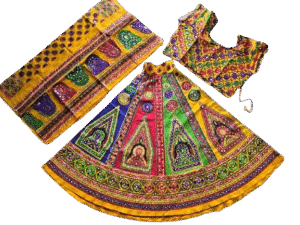 Gujarati Cotton Lehenga Choli: Comfort and Tradition H-1