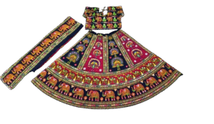 Gujarati Cotton Lehenga Choli: Comfort and Tradition H-2