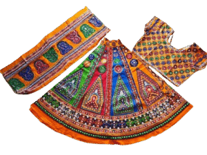 Gujarati Cotton Lehenga Choli: Comfort and Tradition H-3