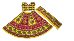 Gujarati Cotton Lehenga Choli: Comfort and Tradition H-4