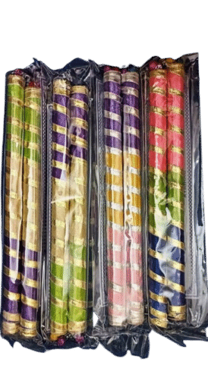 Colorful Dandiya Sticks-4: Get Ready to Dance!
