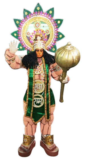 Bahubali Hanuman Costume for Adults – Mythological Jhanki & Stage Performances