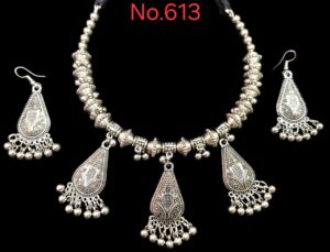 Oxidized Jewellery: Choker Necklace - 3