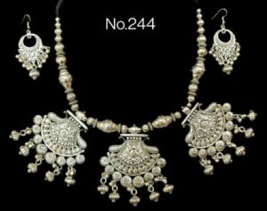 Oxidized Jewellery: Choker Necklace - 1