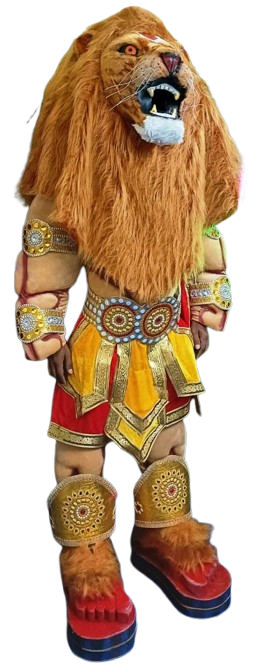 Bahubali Lord Narasimha (Heavy) Adult Costume - Epic Mythological Warrior