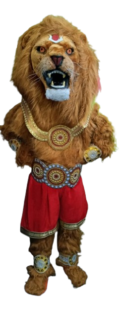 Bahubali Lord Narasimha (Normal) Adult Costume - Epic Mythological Warrior